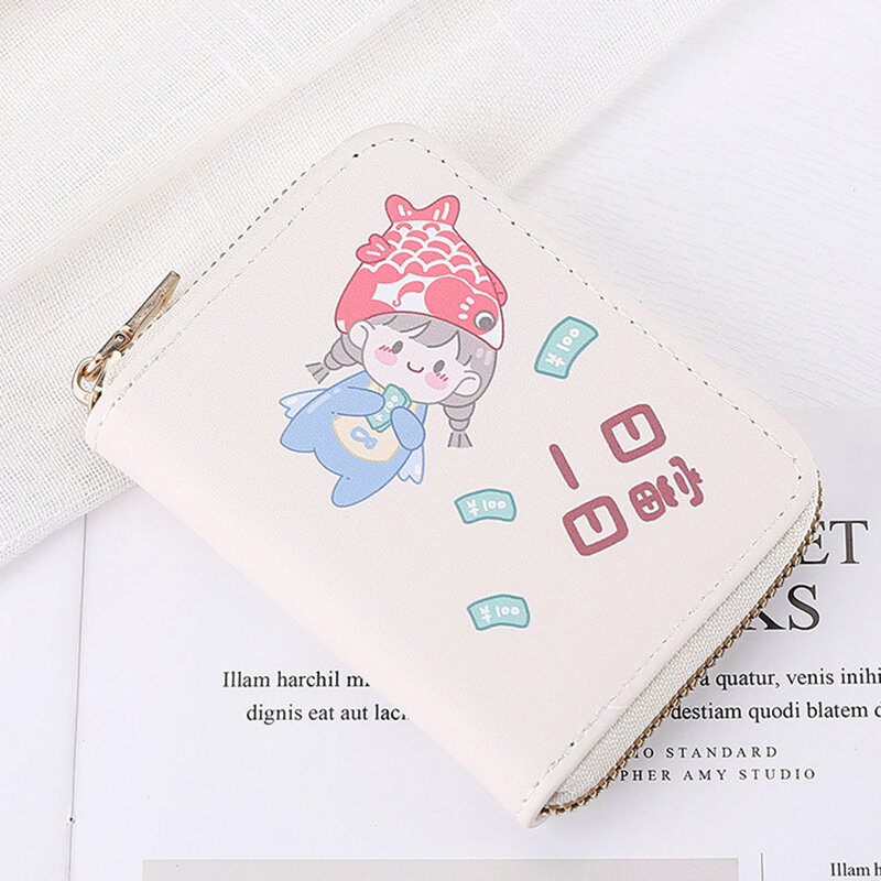 Ví nữ ngắn dễ thương ví đựng tiền xu mini hoạt hình hàn quốc dễ thương ví cầm tay ví đựng tiền thẻ túi đựng tiền ví