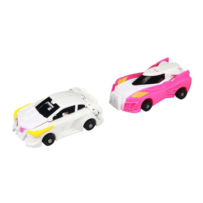 Hello Carbot Unicorn Mirinae Prime Unity Series Transformation Transforming Collision Combination Action Pull Back Robot Car Toy Vehicle Transformer Children's Birthday Gift