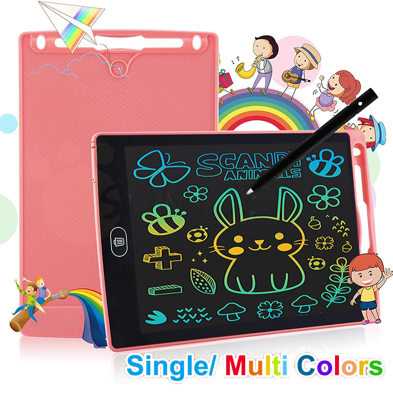 4.4 / 8.5 / 10/12 inch Bảng vẽ điện tử Đồ chơi học tập Giáo dục Notepad Kỹ thuật số LCD Đồ họa Viết máy tính bảng Bảng viết tay với Bút viết tay Bảng đồ họa tin nhắ