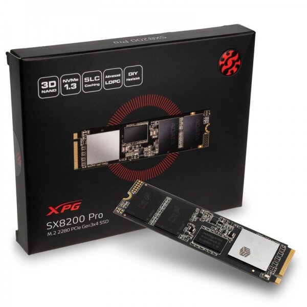 256 гб ssd m 2 накопитель a data xpg sx8200 pro обзор