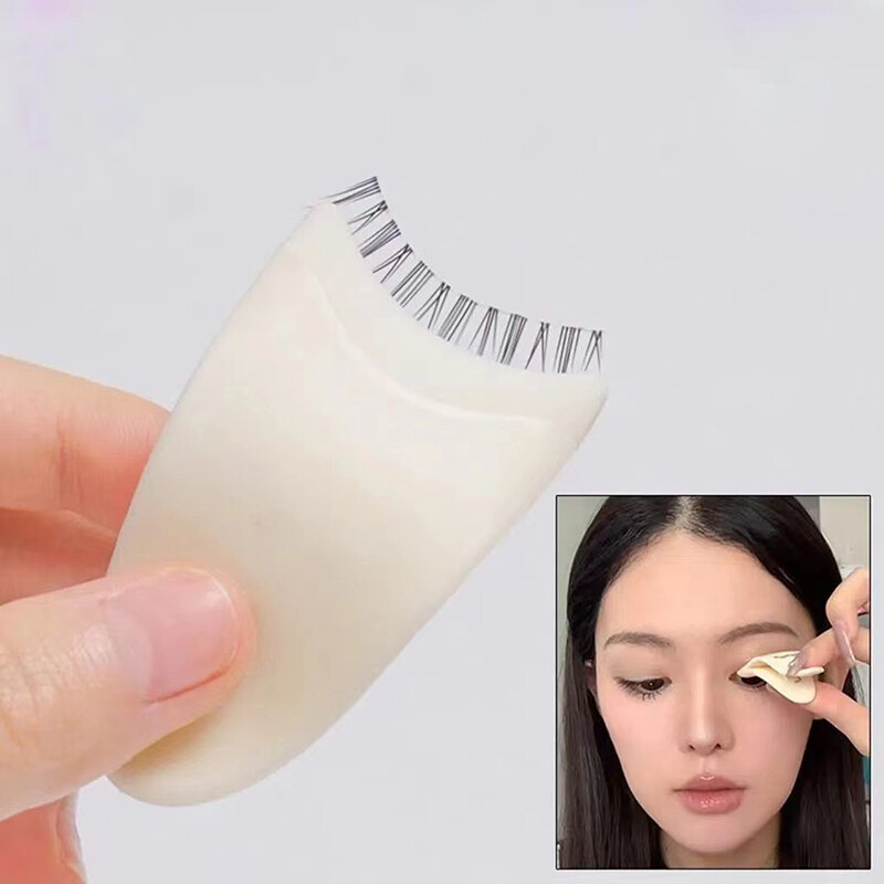BEAUTYBIGBANG False Eyelash Aid Beauty Tool Plastic Eyelash Curler Paste False Eyelash Artifact