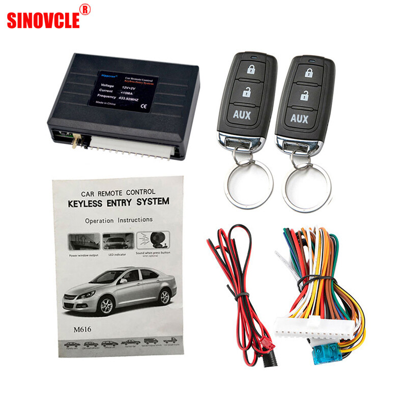Universal Car Remote Central Door Lock Keyless System Central Locking