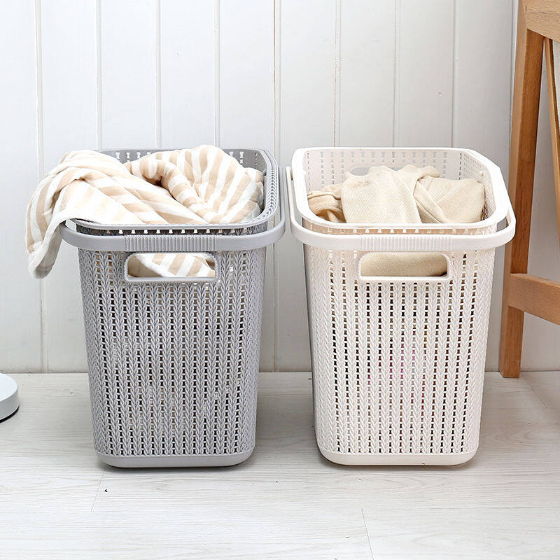 bathroom laundry basket