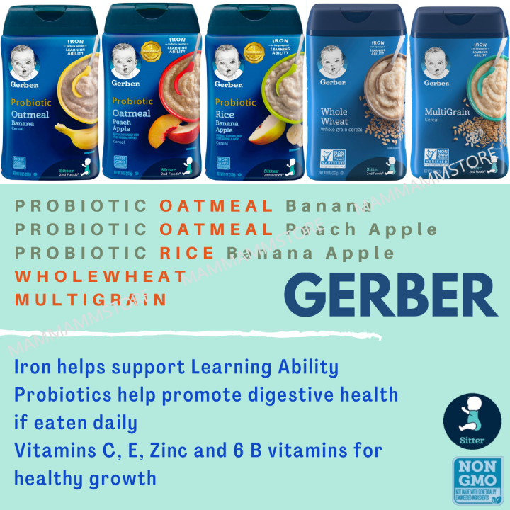 probiotic oatmeal banana cereal