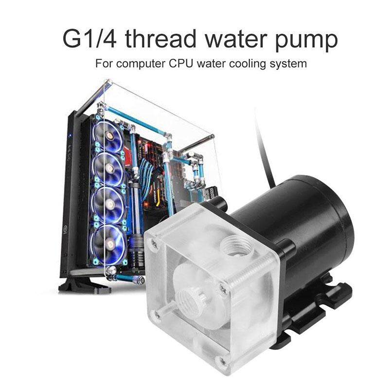 DC12V 0.8A 600L// h Water Cooling CPU Computer Cool System Waterproof Low Noise