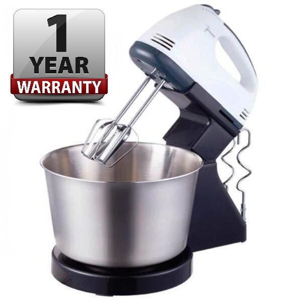 Double Beater 7 Speed Hand Stand Mixer 2 5l Bowl W Stainless Steel Mix Whisk Beater Baking Lazada