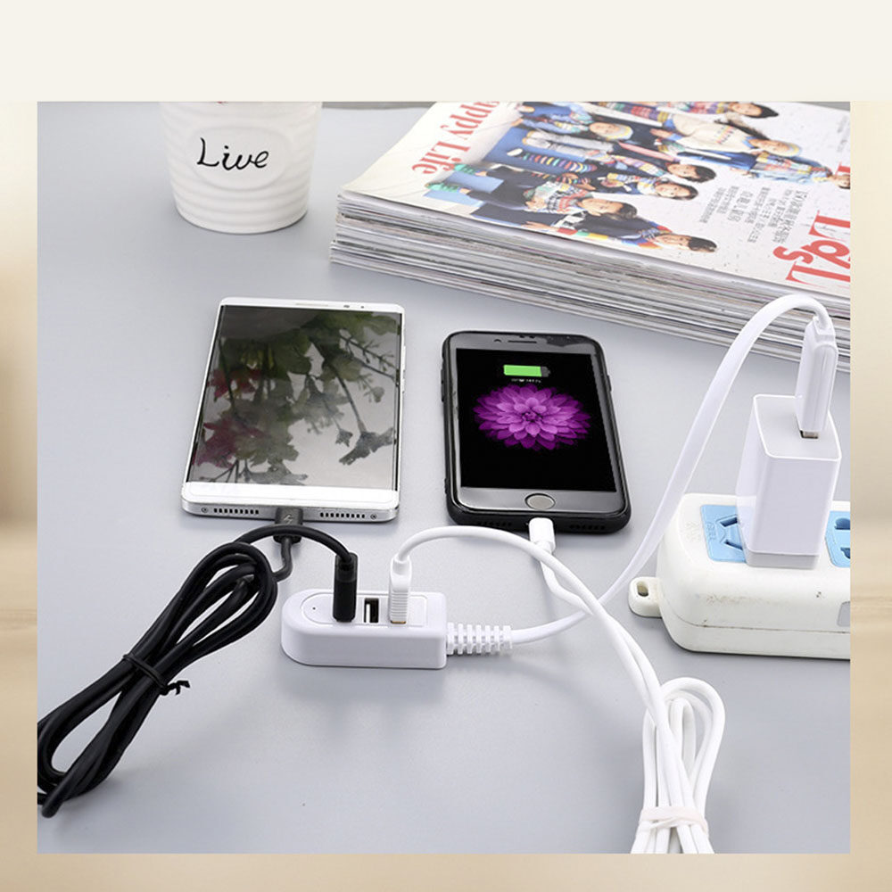 3-Port Multi-USB Hub Cáp Nối Dài Ngoài Chia 5V Để Thuận Tiện, Nhanh Chóng Và Thiết Kế Cá Nhân Hóa, Dành Cho Thiết Bị USB