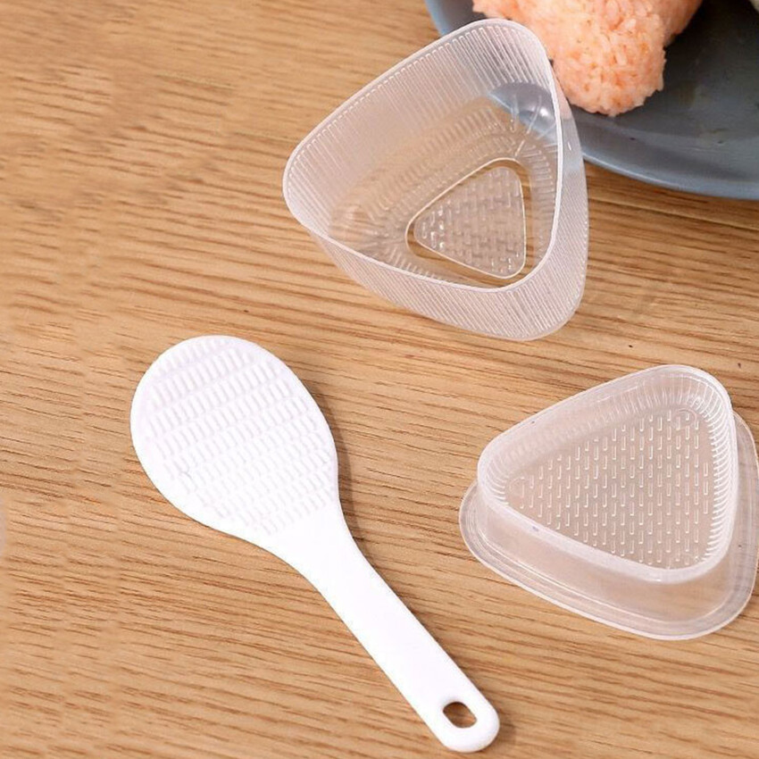 Bộ Dụng Cụ Làm Sushi, Khuôn Làm Sushi 5 Món Bộ Dụng Cụ Làm Sushi Trái Tim Hình Tam Giác Tự Làm Sushi Dụng Cụ Nấu Ăn
