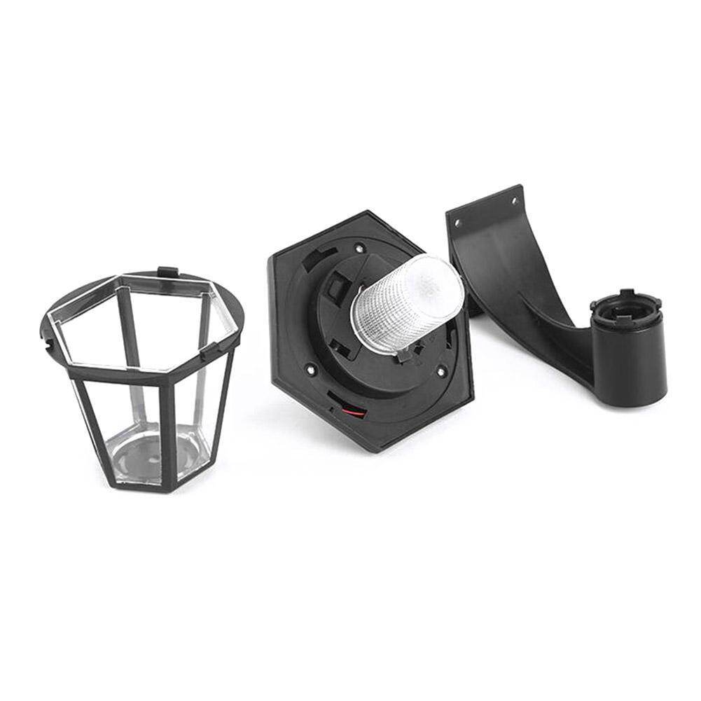 Đèn gắn tường ngoài trời bóng LED hình lục giác chống thấm nước sử dụng năng lượng mặt trời - INTL