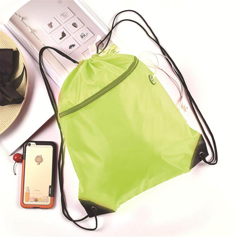Hossen_waterproof กระเป๋าหูรูดลำลองกระเป๋าเป้สะพายหลัง Camping น้ำหนักเบากระเป๋ายิม
