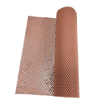 2m 50cm Grid Pattern Pvc Non Adhesive Grip Liner Shelf Liner Anti