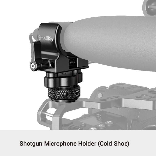 SmallRig Camera Universal Microphone Suspension Shockmount For Camera