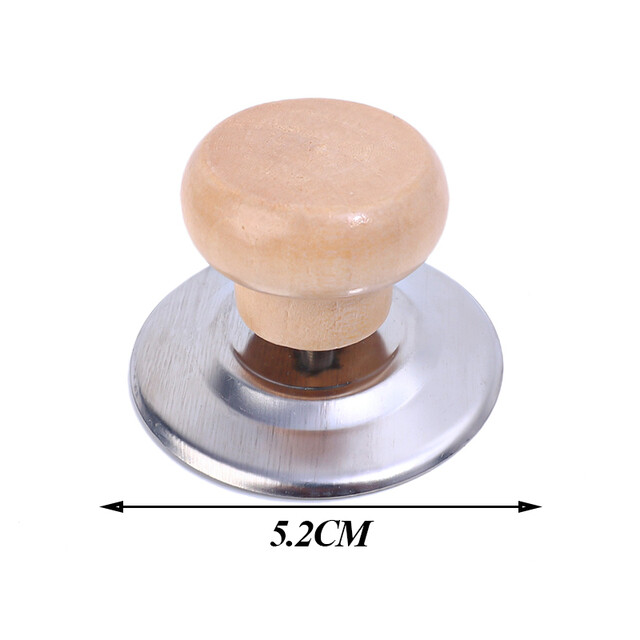 Universal Pot Lid Knob Replacement Cookware Pan Lid Hand Grip Knob with Screw Portable Handle Cover Kitchen Accessories