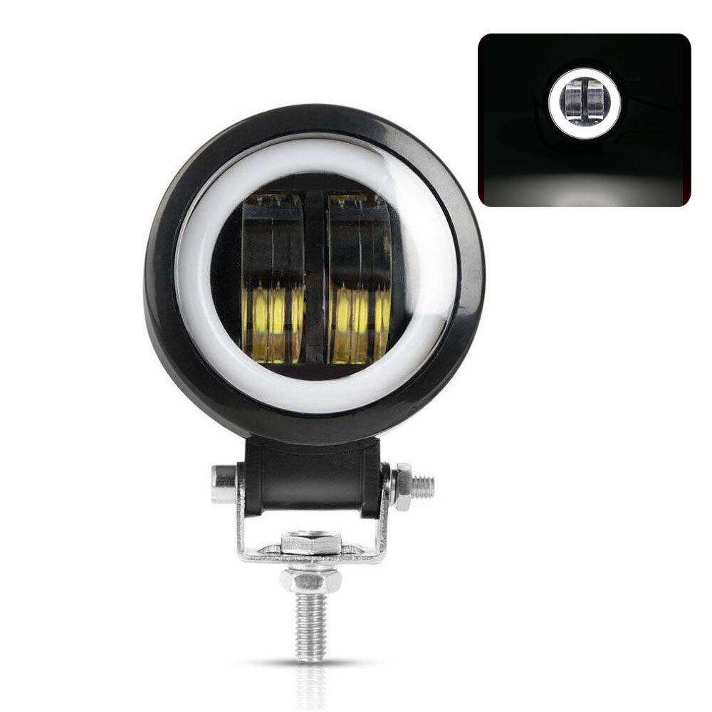 3Inch 40W Waterproof Square LED Portable Spotlights Angel Eyes Light Bar Offroad Car Boat led Work Light