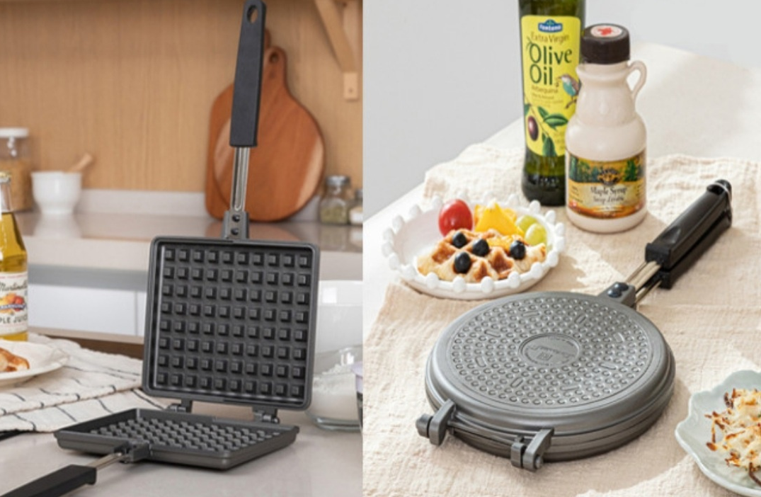 Oic Silver Star Induction Waffle Pan Maker 2 Types Lazada Singapore