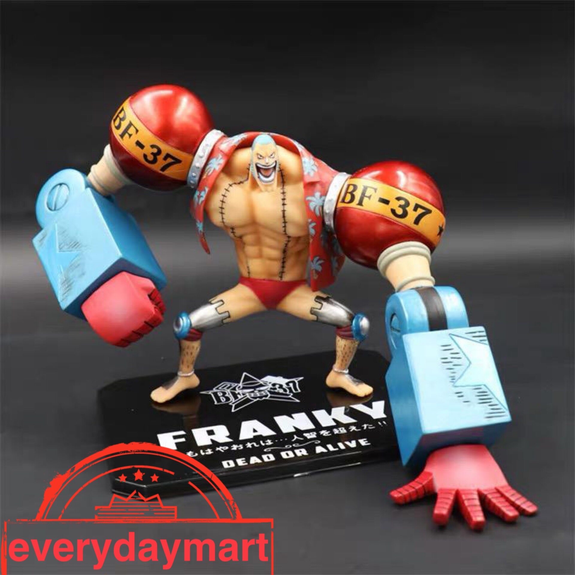 ONE PIECE🔥FRANKY POST-TIMESKIP🔥COMBAT VERSION STATUES ACTION FIGURE ...