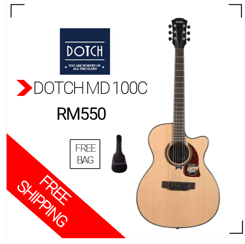 Acoustic Guitar (Dotch MD 100C) Malaysia