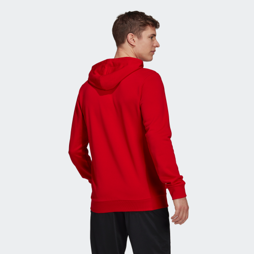 adidas Essentials French Terry Big Logo Hoodie - Red | adidas US