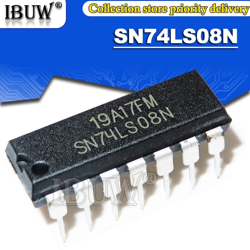 10pcs sn74ls08n dip14 sn74ls08 74ls08n 74ls08 dip integrated ic