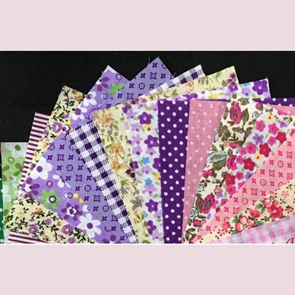 DIY quilting Patch 60pcs 10cmx10cm charm pack cotton fabric patchwork bundle fabrics cloth sewing