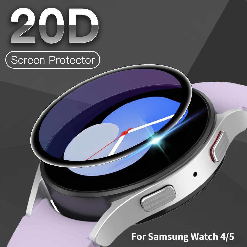 Phim Bảo Vệ Toàn Màn Hình 20D Cho Samsung Galaxy Watch 4 5 Phụ Kiện Phim