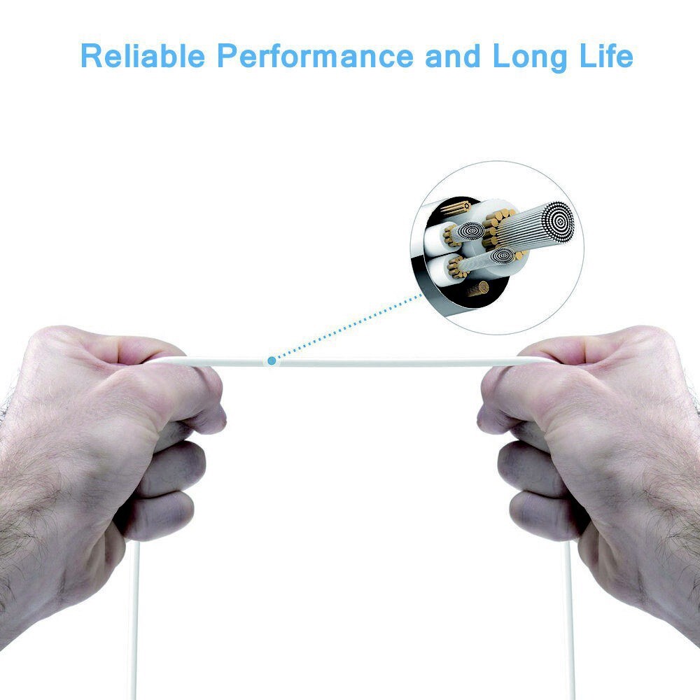 6A USB Fast Charging Cable Micro USB Quick Charger Cable Data Sync Line  for Android Phone