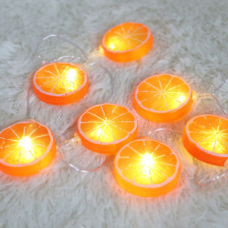 【Lightingeverthing】 Đèn Trang Trí Lát Chanh 2M 10 LED Lưới Sao Dây Chạy Bằng Pin Ánh Sáng Màu Đỏ Trang Trí Phòng Phong Cách Ins, Trang Trí Nhà Tiệc Giáng Sinh Đám Cưới LED Chuỗi