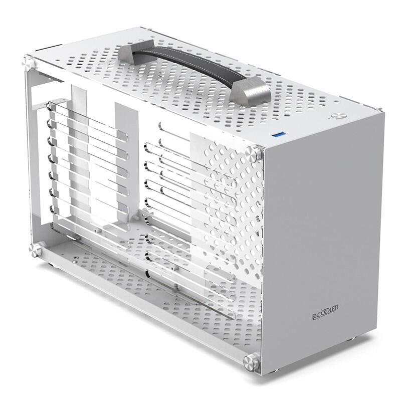 Pccooler I100 ITX MINI Small Case All Aluminium Suitcase Portable HTPC ...