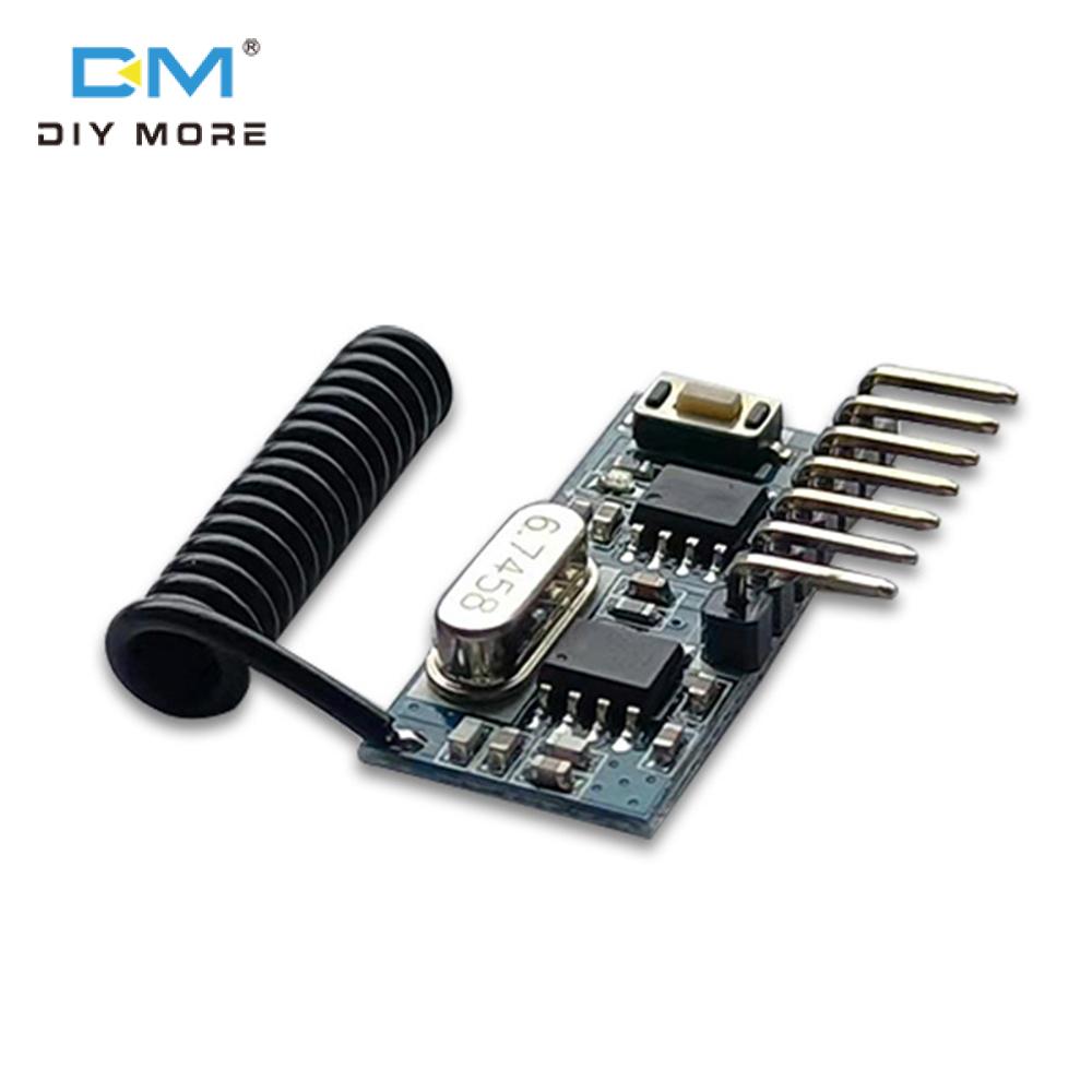 Diymore Mô-đun Thu Và Phát RF Không Dây 433Mhz Mô-đun Thu Điều Khiển Từ Xa