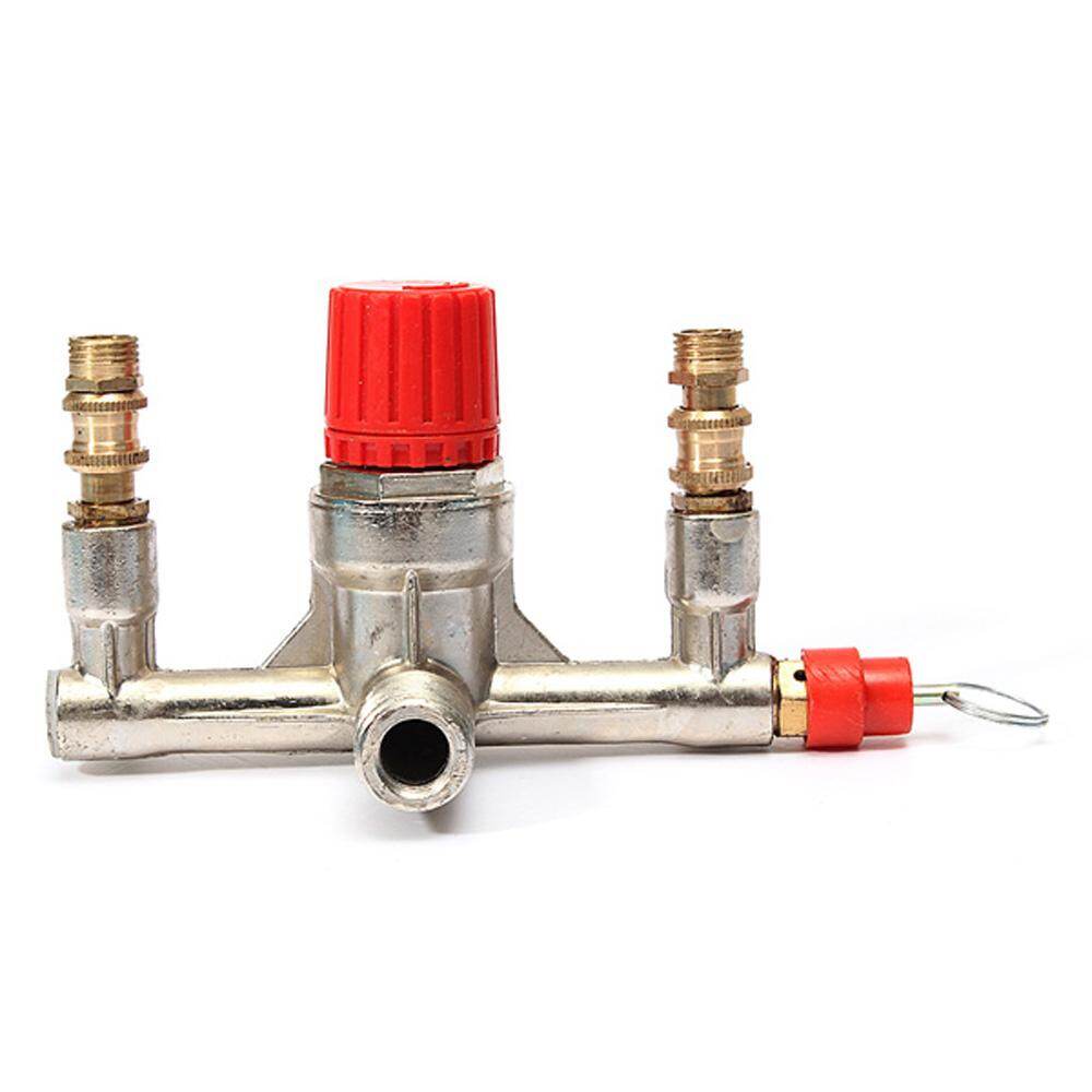Comforhome 1PCS Aluminum Bracket Air Compressor Switch Bracket Air Pressure Regulator Valve Pump Parts Tool Set