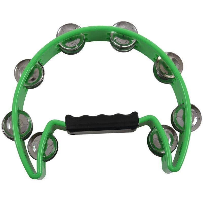 Tamborine Hàng Đơn Mới Cho Trẻ Em Và Người Lớn-Nhạc Cụ Gõ Cầm Tay Thoải Mái-Tuyệt Vời Cho Các Ca Đoàn (Nhà Thờ)-Persel