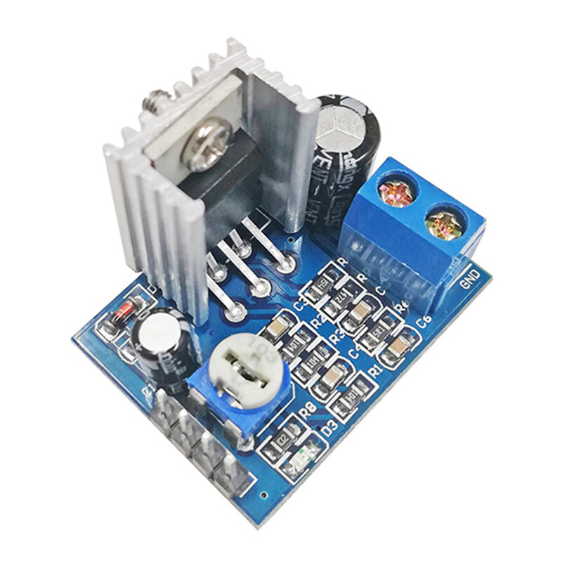 Mini Speaker Amplifier Module Mono Bluetooth Wireless Audio Amplifier Board TDA2030A Digital Amplifier Board Mono 18W 6-12V