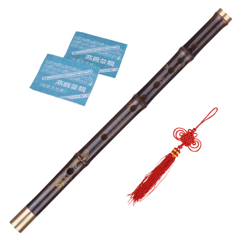 Sáo Dizi Tre Đen Chuyên Nghiệp Nhạc Cụ Gió Gỗ Trung Quốc Thủ Công Truyền Thống Key Của G Nghiên Cứu Cấp