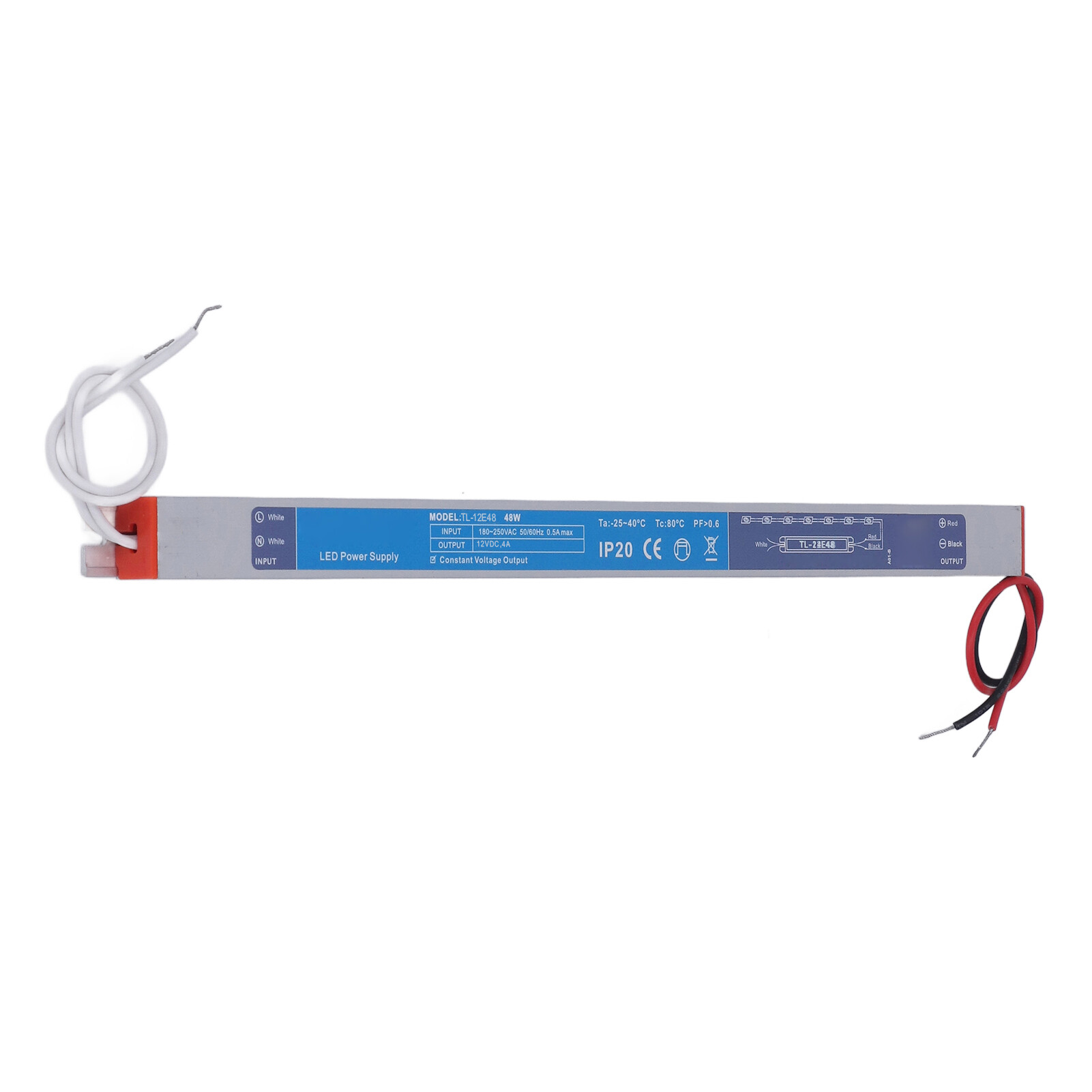 LED Power Supply 180‑250VAC Input 45W Output Light Strip Switching Converter Regulator Driver