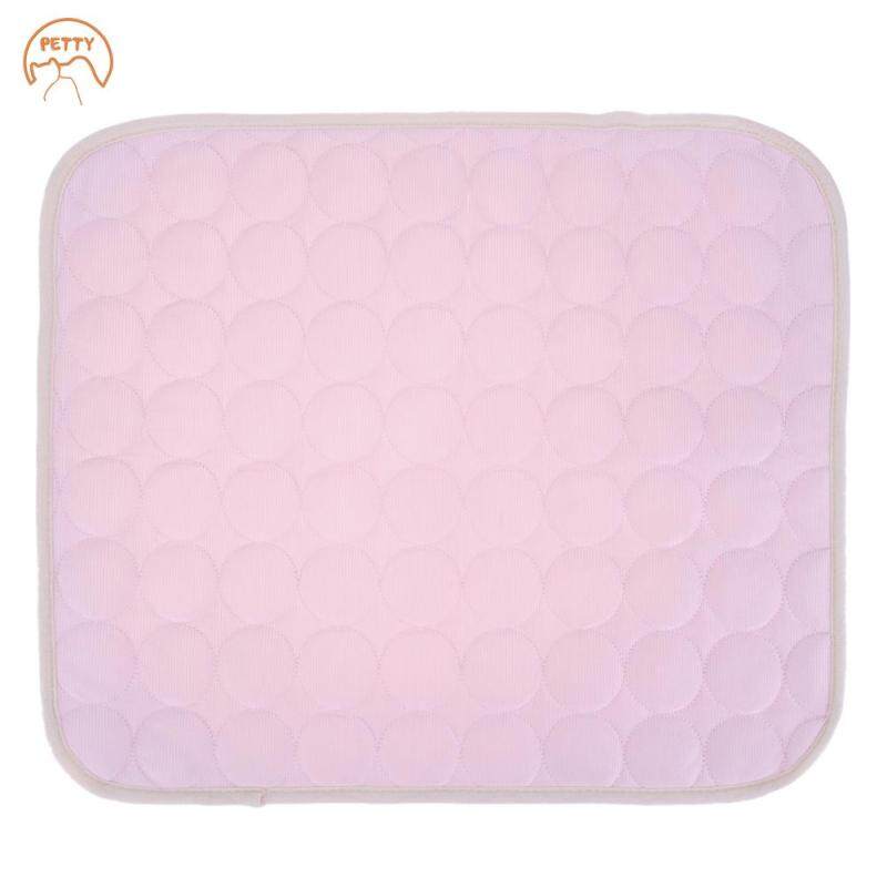 Mùa Hè Thú Cưng Làm Mát Ice Mat Mèo Di Động Chó Con Chó Ngủ Chăn Đệm
