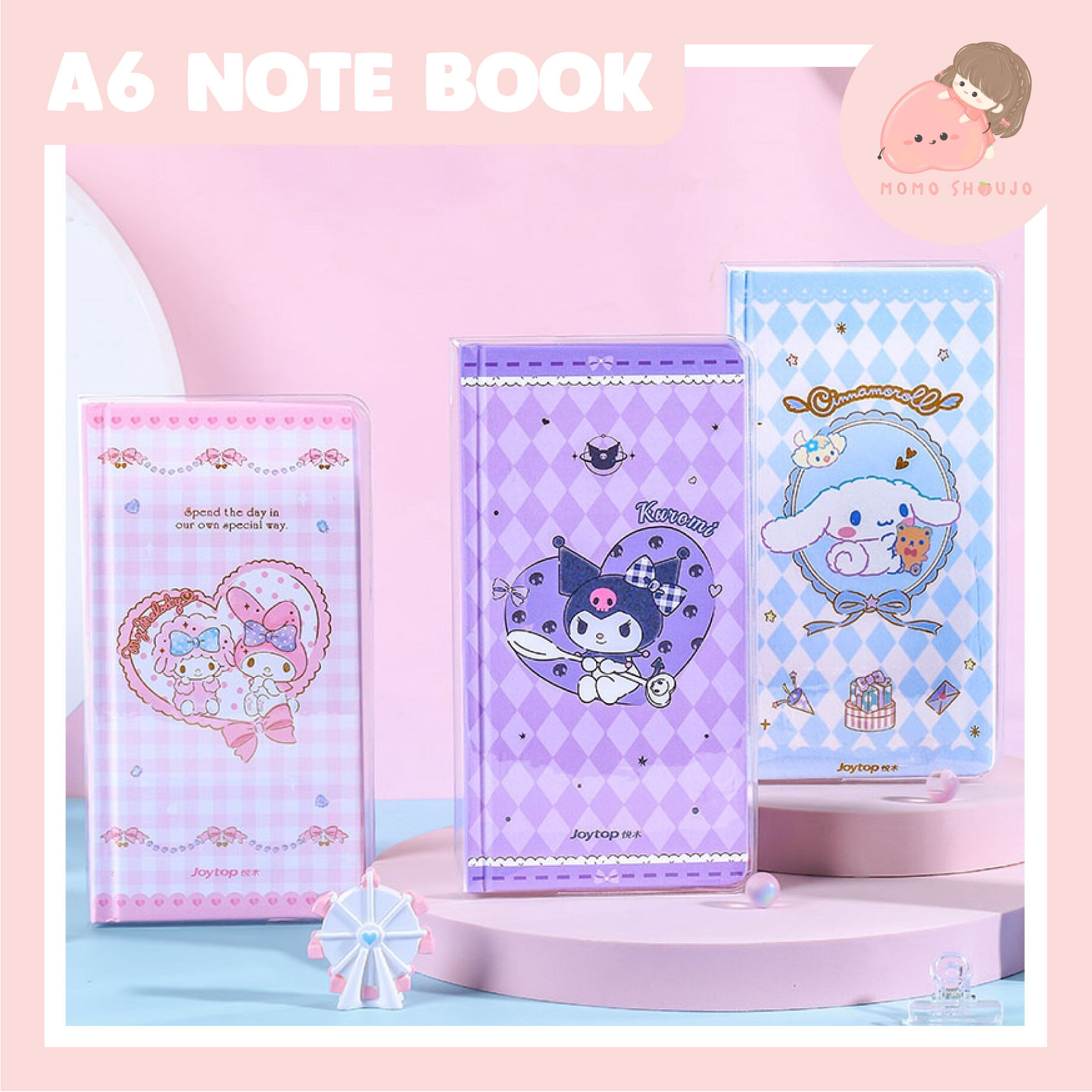 Momo Shoujo Sanrio Weeks Journal Grid Notebook 