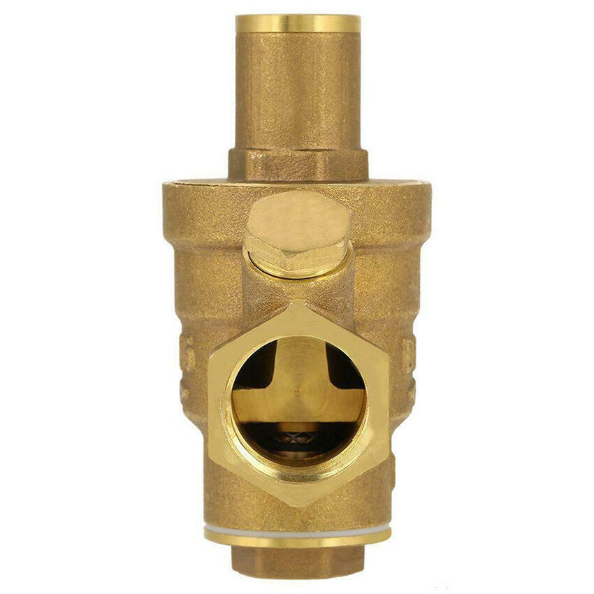 TTLIFE Van Điều Chỉnh Giảm Áp Suất Nước Điều Chỉnh Được Bằng Đồng Thau DN15 1/2