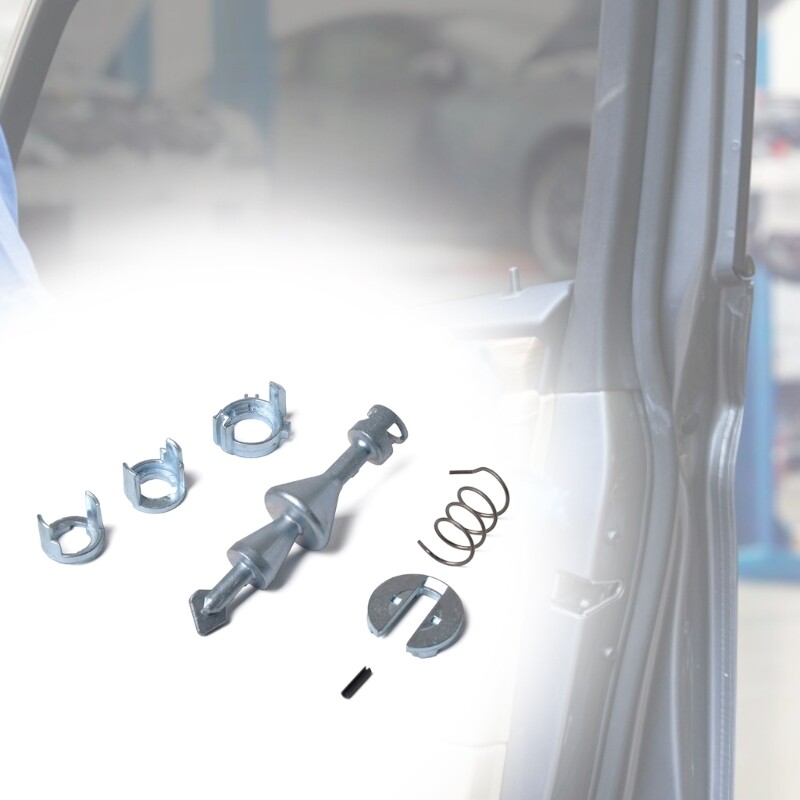7pcs/Set Metal Door Lock Cylinder Barrel air Kit for E90 E91 E92 E93