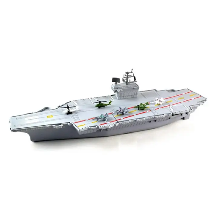 aircraft carrier toy with planes