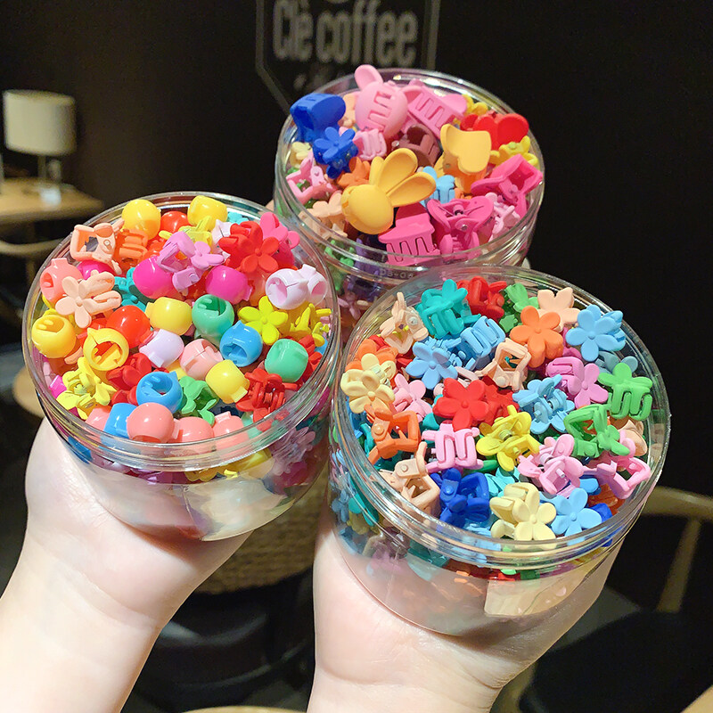 10/20/30/50/100Pcs Korean Sweet Hairpin Hair Styling Tool Cute Mini Hair Claw Hair Clips