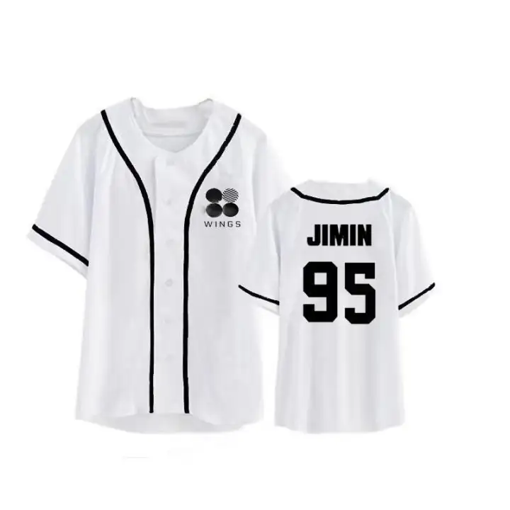 bts baseball jersey