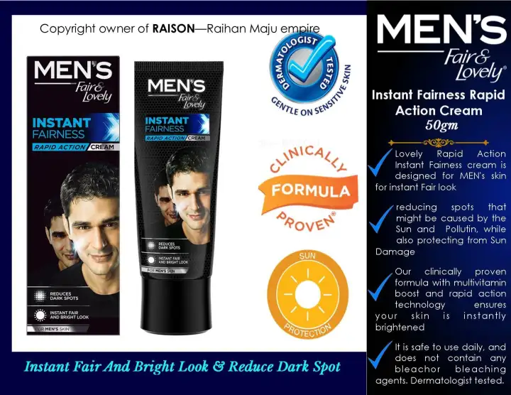 fair and lovely instant fairness cream