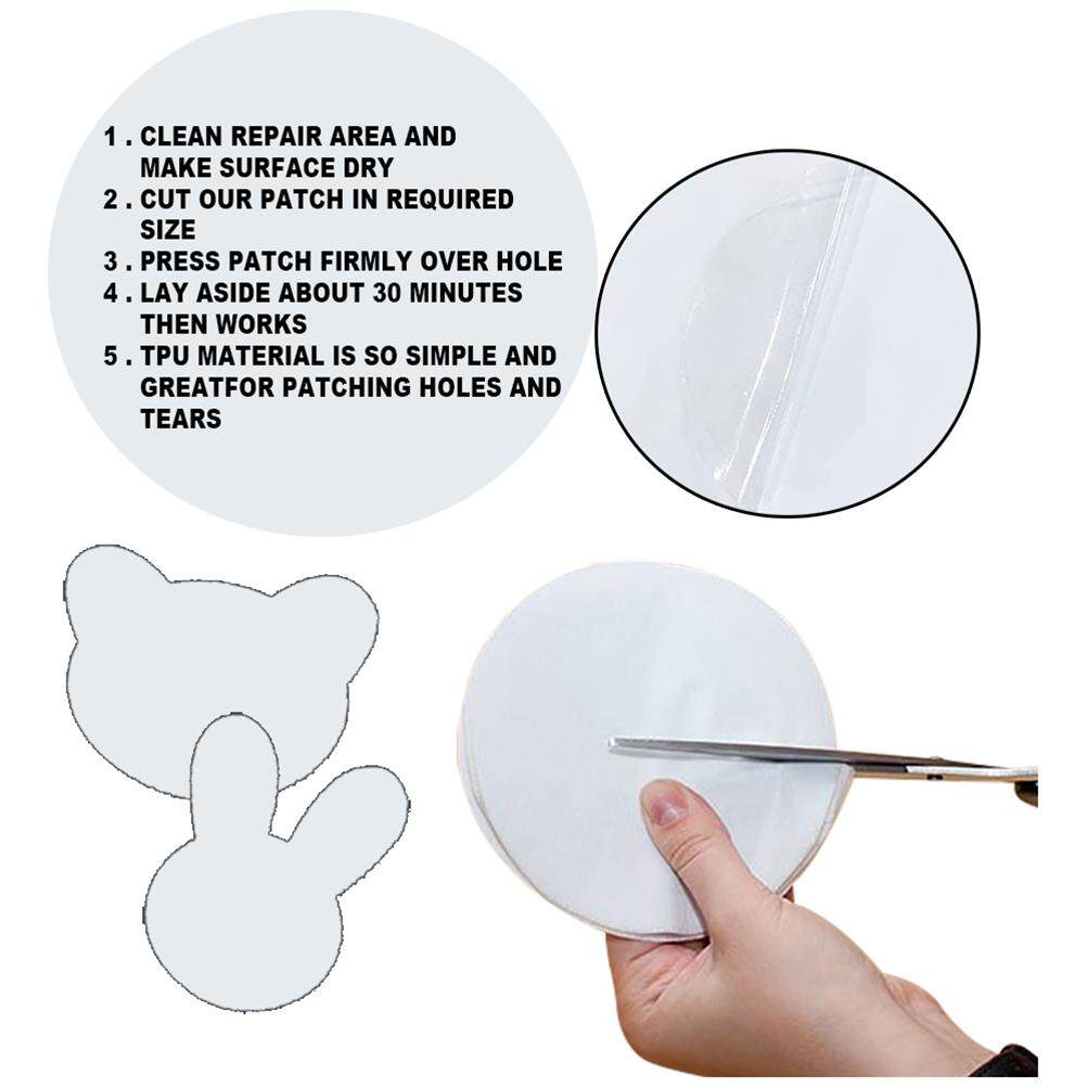 30 Pcs Pool Patch Repair Kit SelfAdhesive Vinyl Repair Patch for Above