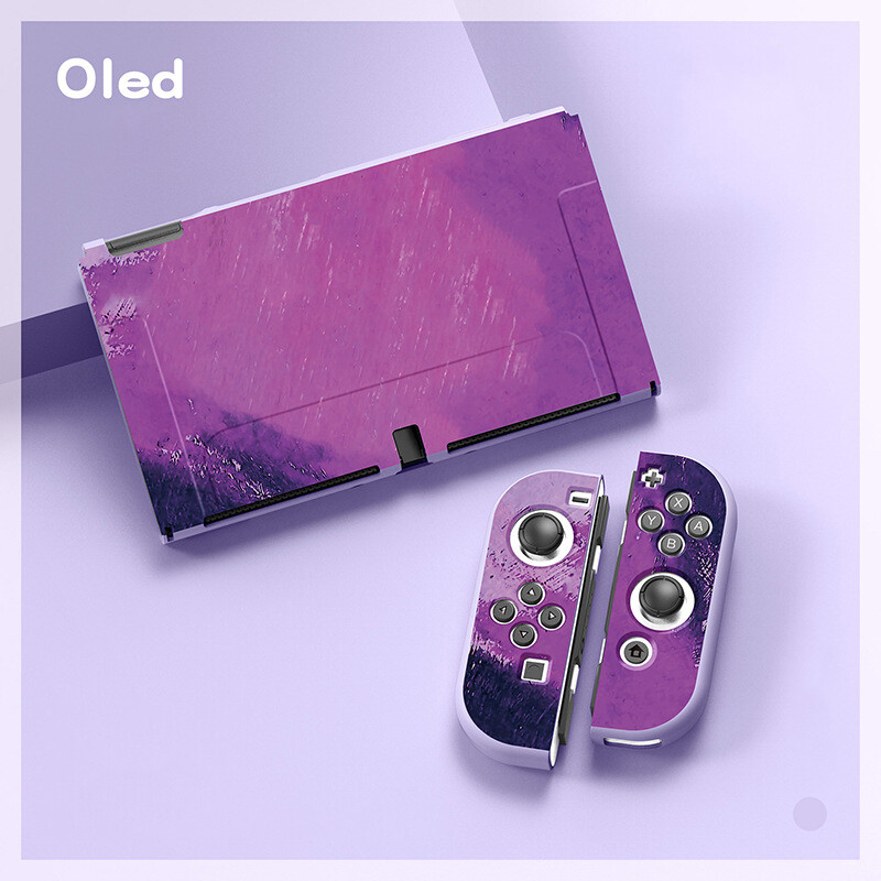 DISOUR Ốp Bảo Vệ OLED Cho Nintendo Switch Ốp Chơi Game Switch NS OLED Ốp Mềm Bao Gồm Tất Cả TPU Cho Máy Chủ Console Ốp Bảo Vệ