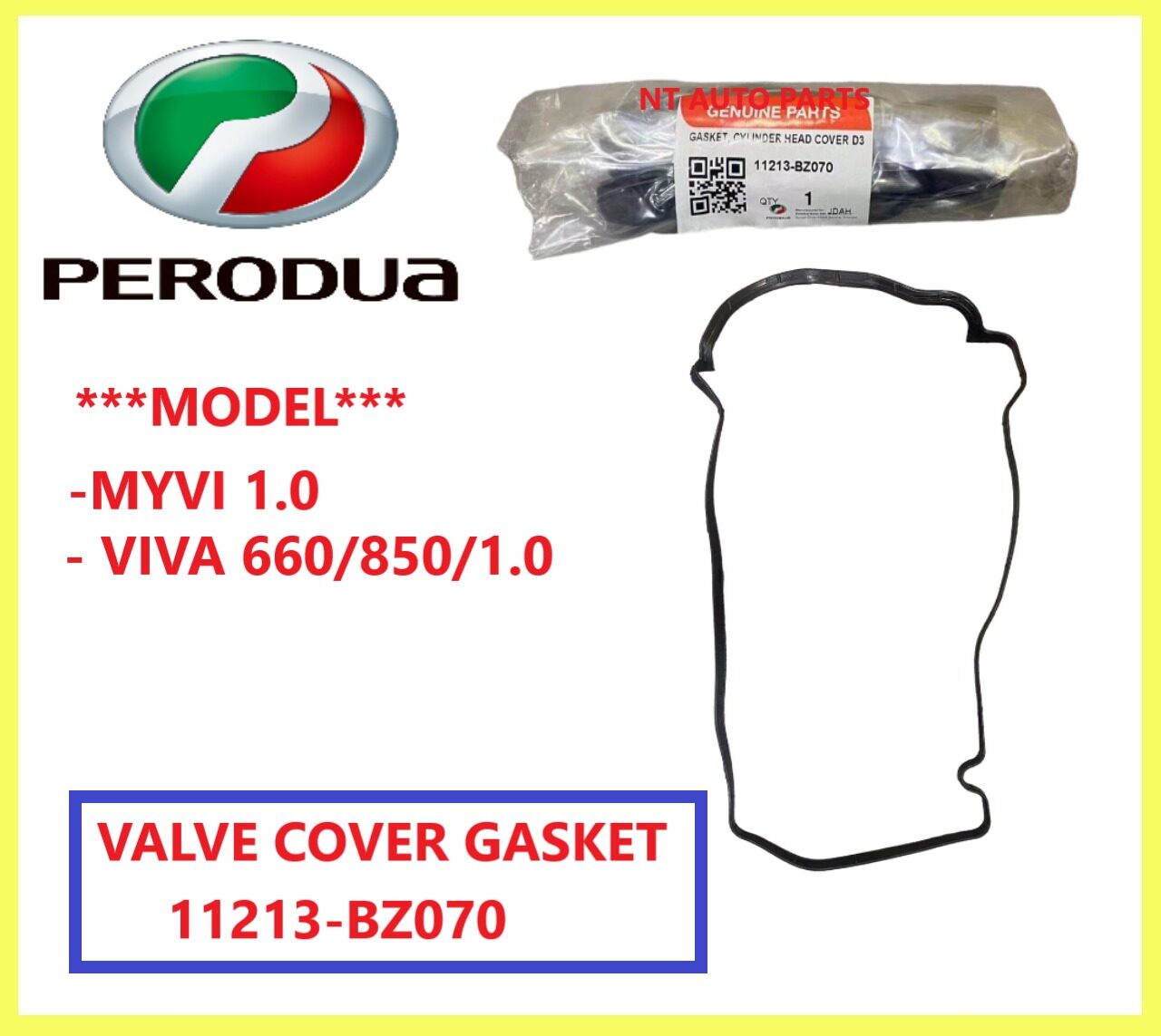 Original Valve Cover Gasket for VIVA 660 850 1000 MYVI 1.0 Perodua