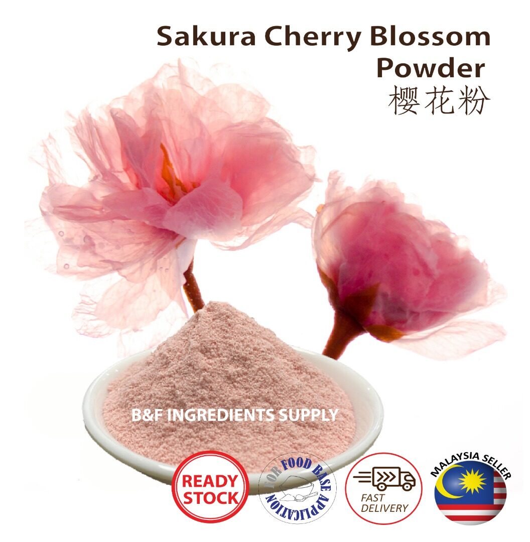 Sakura Powder -Serbuk Bunga Sakura -樱花粉- Natural Food Powder - 纯天然花粉 ...