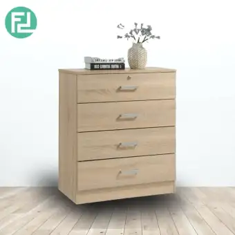 Furniture Direct Bardon 4 Drawer Chest Of Drawers With Key Lock