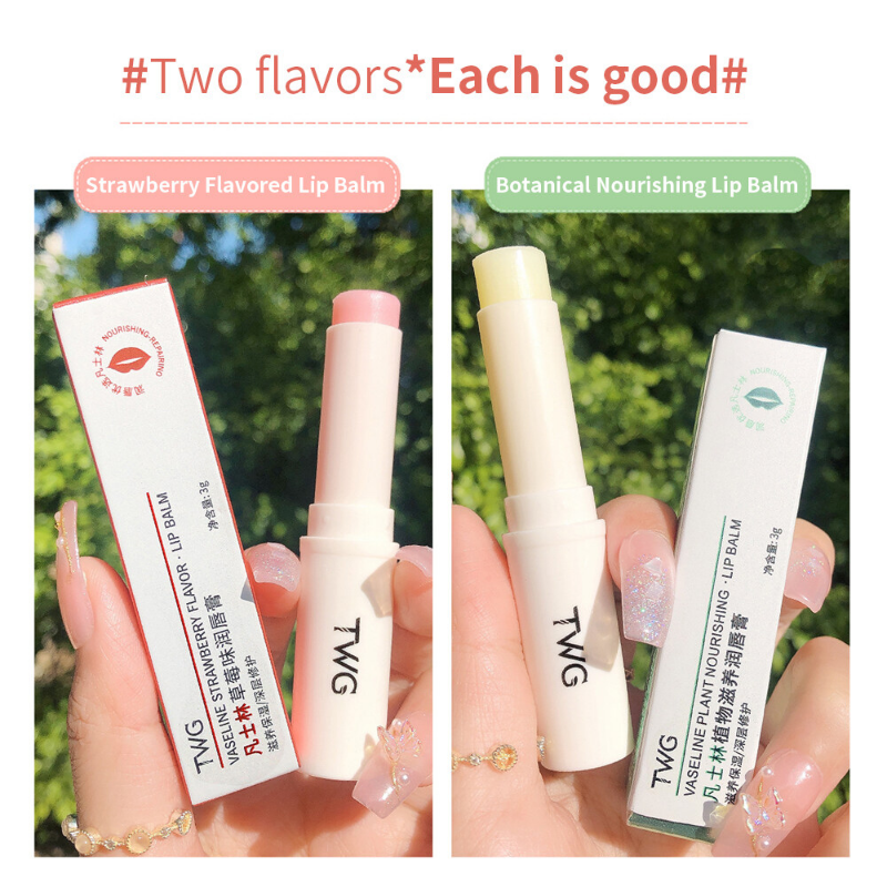 Dorisna Vaseline Lip Balm Moisturizing Nutritious Long-Lasting Lipstick Smooth Tender Anti Dry Cracking Oil Woman Beauty Lip Care