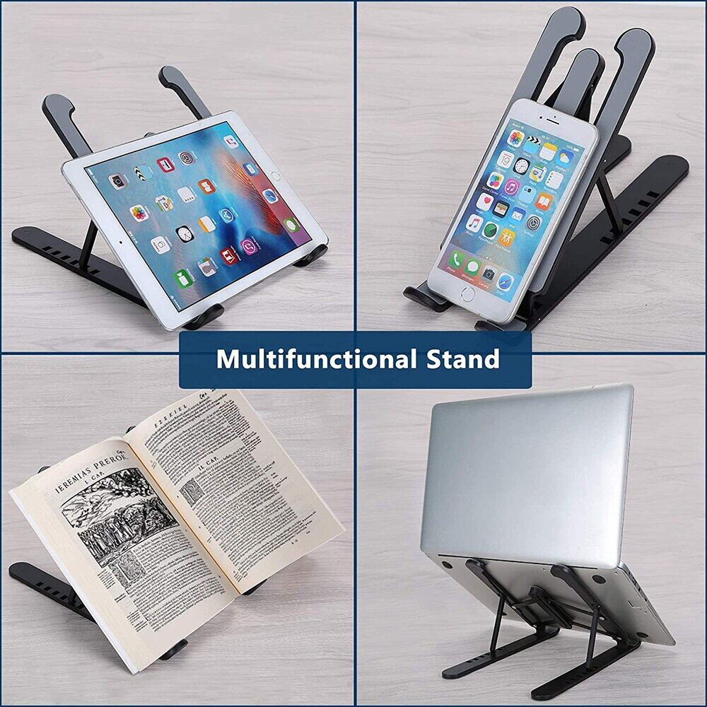 [HOT Y&] Foldable Laptop Stand Portable Notebook Support Base Holder Adjustable Riser Cooling Bracket for Laptop & Tablet Accessories
