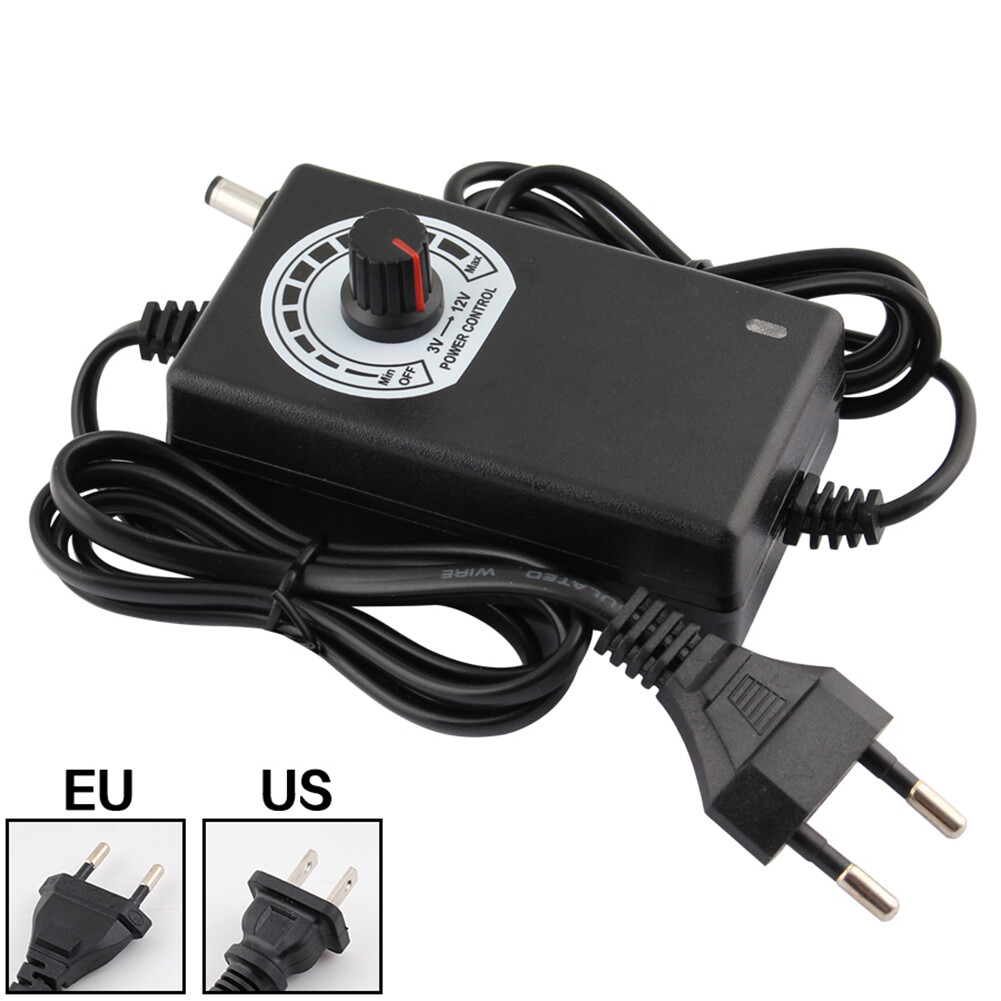 Nguồn Adapter điều chỉnh điện áp 3-12V-2A công suất 24W